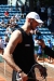 Marcin Gortat z rakietą tenisową